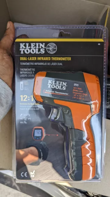 Klein Tools IR5 Dual Laser Infrared Thermometer