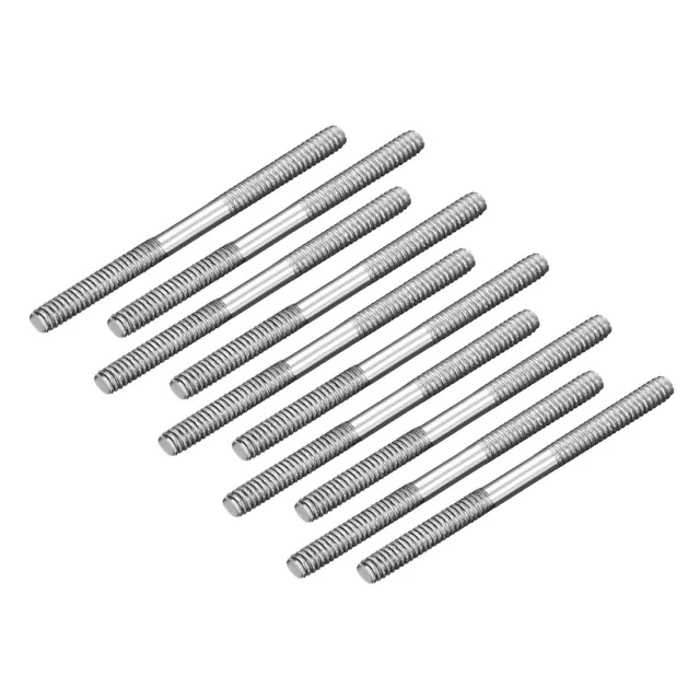 M2x25mm connecteur poussoir tige liaison acier inoxydable 10Pcs