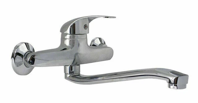 Miscelatore Monocomando Per Lavello Con Canna Girevole Alta Codice Prod: SUNNY10600 IDRONORD Ottone - Foto 10