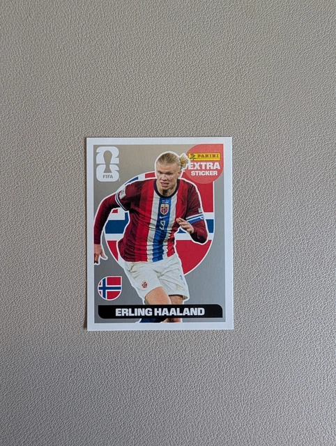 PANINI FIFA WORLD CUP 2026 ERLING HAALAND SILVER Extra Sticker 16 15 panini-fifa-world-cup-2026-erling-haaland-silver-extra-sticker-16-15