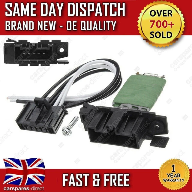 PEUGEOT BOXER / Citroen Relay 2006On Heater Blower Fan Resistor