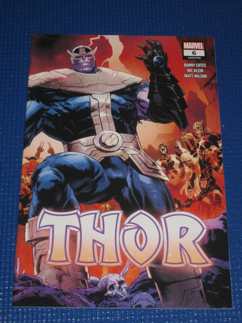 Marvel THOR #6 NM -  2nd PRINT BLACK WINTER INFINITY THANOS DONNY CATES NM+