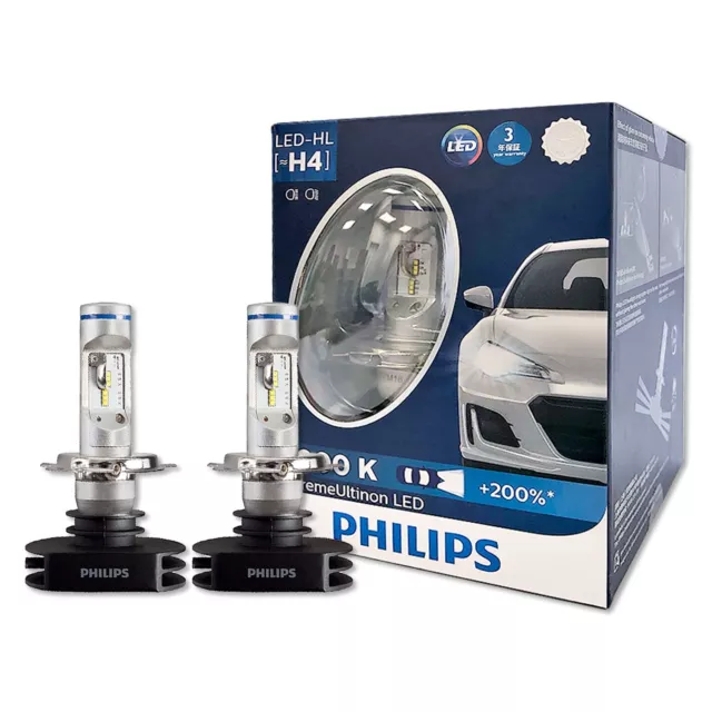 Philips X-tremeUltinon Gen2 LED H7 Bulbs Set of 2x Bulbs 5800K +