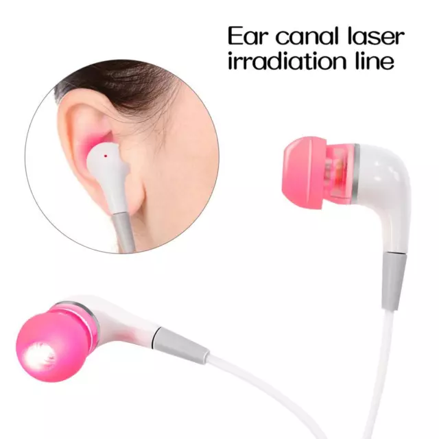 Tapón para los oídos Tinnitus LLLT irradiación fisioterapia otitis J0I3