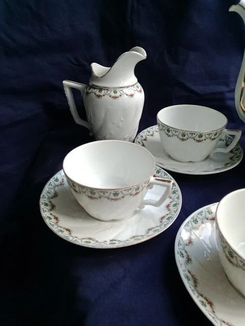 Tasse Et Sous-Tasse à Café En Porcelaine Collection Histoire De Noël Blanc Mariclo - Cocoon Bis