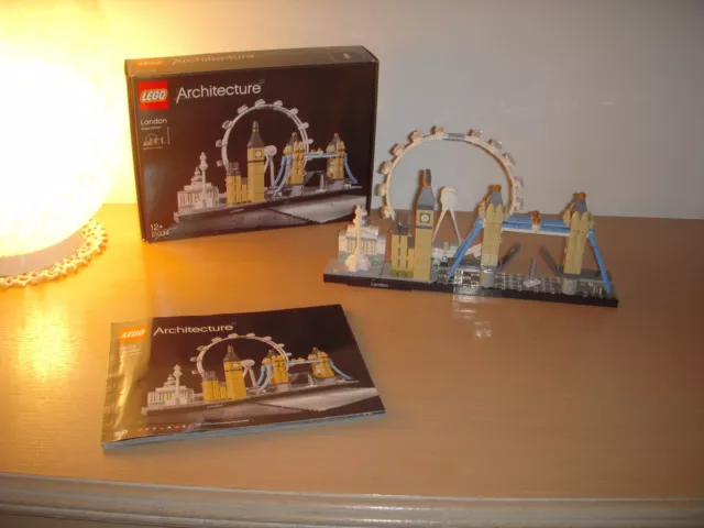 LEGO REF 21034 ** Architecture Londres ** London Eye, Big Ben, Tower Bridge   EUR 14,99 - PicClick FR