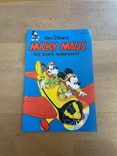 Micky Maus Comic #1, Das erste Heft Nr. 1, Reprint Nachdruck 2001