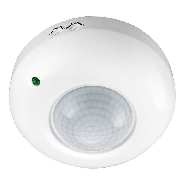 Surface Mount PIR Ceiling Occupancy Motion Sensor Monitor Light Switch 360°