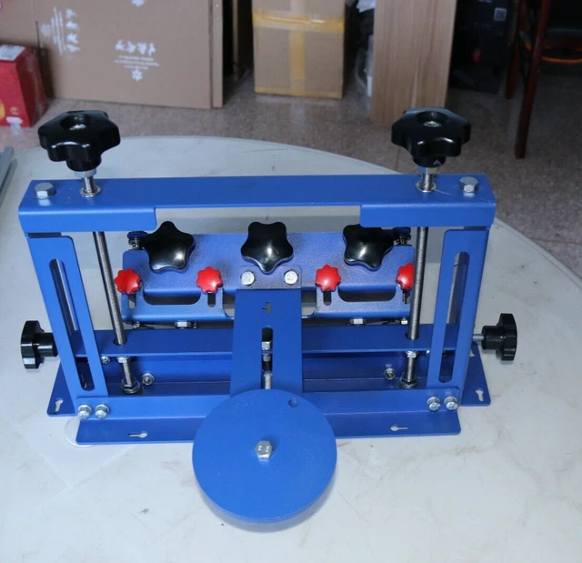 1 Color Micro-adjust Screen Printing Machine Simple Precision Clamp Press Tool