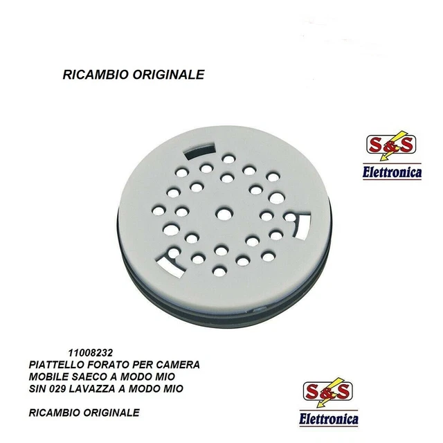 Ricambio Piattello Forato Capsula +guarnizione Macchina Caffe Lavazza A Modo Mio - Foto 10