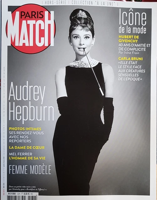 MAGAZINE PARIS MATCH HORS SÉRIE - COLL "A LA UNE" - 32H AUDREY HEPBURN neuf