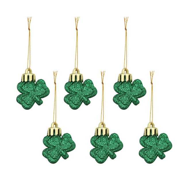 Patrick Day Colgantes Trébol Colgante Decoración Decoraciones
