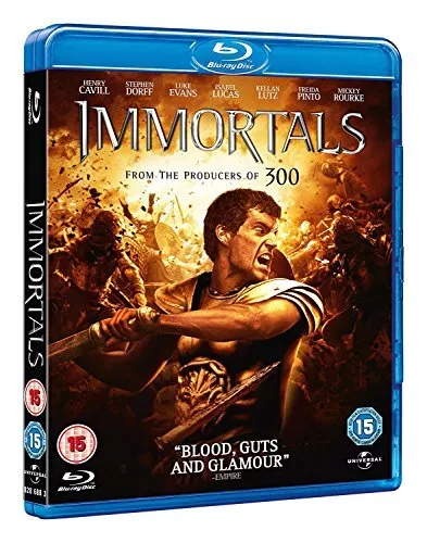 Immortals (Blu-ray 3D + Blu-ray + Digital Copy) - DVD  YGVG The Cheap Fast Free