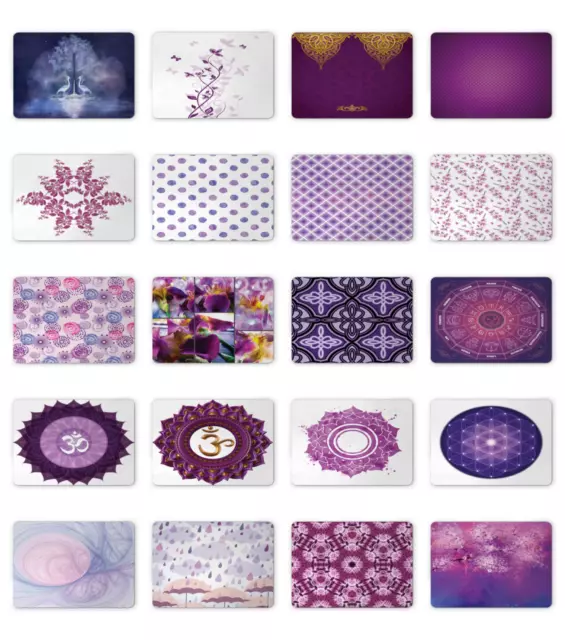 Ambesonne Purple Art Mousepad Rectangle Non-Slip Rubber