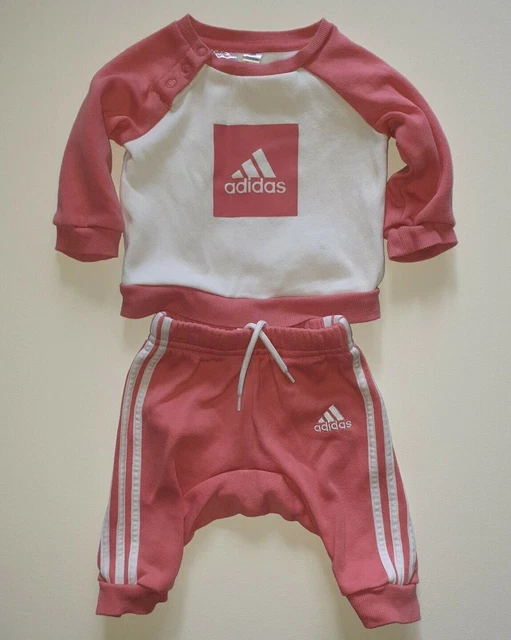 Baby Girls ADIDAS Full Tracksuit Age 0-3 Months