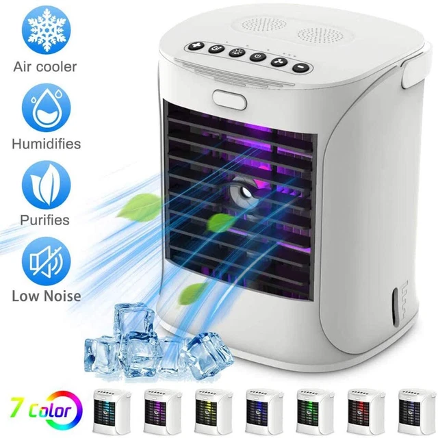 USB Charging Portable Multifunction Air Conditioning Fan Home Refrigerator Coole