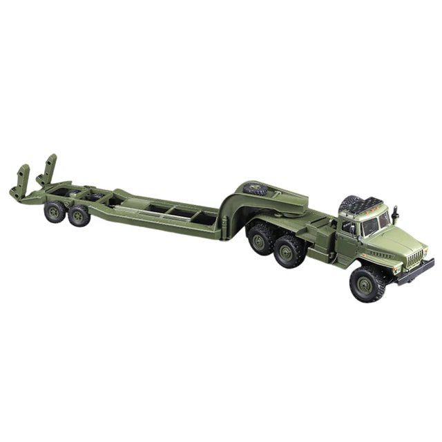 Buy RC Semi Truck With Trailer - 22.5 Inch Semi Truck Toy For Kids Carrier Van Transport Vehicle With 2 Rechargeable Batteries 1 24 Container Truck With