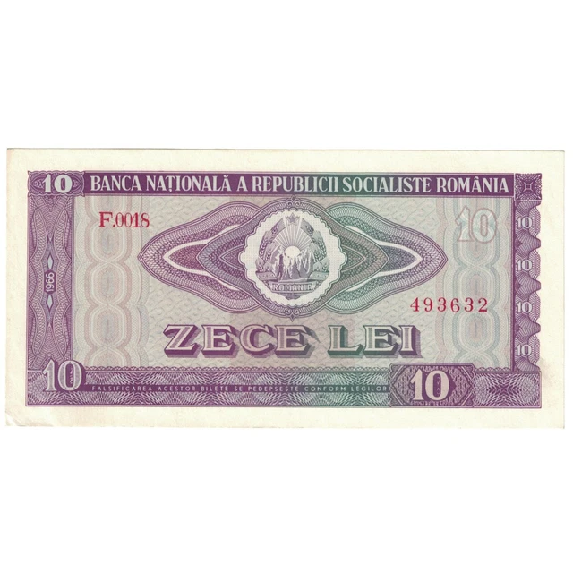 [#190666] Banknote, Romania, 10 Lei, 1966, KM:94a, UNC