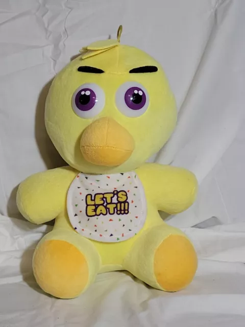 Five Nights At Freddy's FNAF Plush, 7 Chica Plushie, Let's Eat, Scott  Cawthon