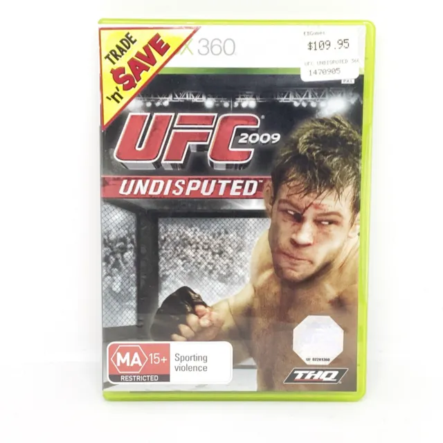 UFC Undisputed - Microsoft Xbox 360 - Free Shipping Included!