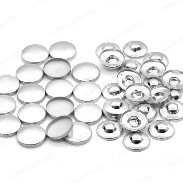 Botón en blanco para hacer botones cubiertos de tela botones de cubierta en blanco accesorios
