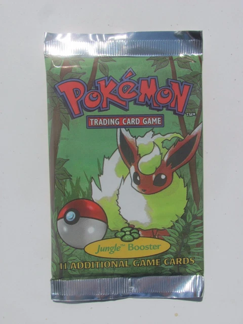 POKEMON RED LOGO Jungle Booster Pack - AUSTRALIAN Print Sealed - Flareon $40.00 - PicClick POKEMON RED LOGO Jungle Booster Pack - AUSTRALIAN Print Sealed - Flareon $40.00 - PicClick