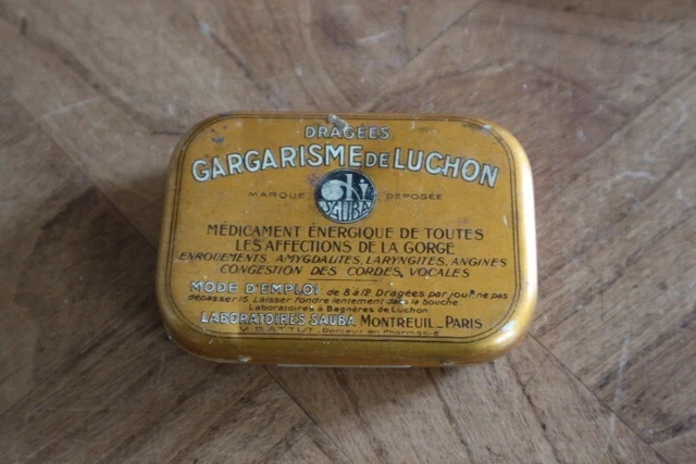 Boîte à Médicaments Vintage - Petit Collector Rétro Sans Marque