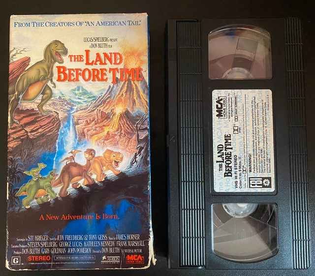 THE LAND BEFORE Time VHS Universal Pictures 1989 MCA Movie 1.34 PicClick CA