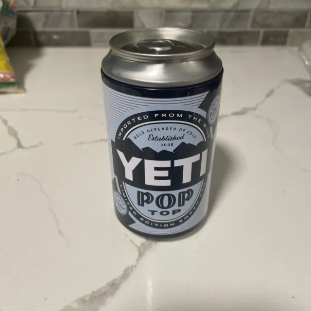 Yeti Pop Top Stash Can 12 oz Canister Hidden Safe Collectible