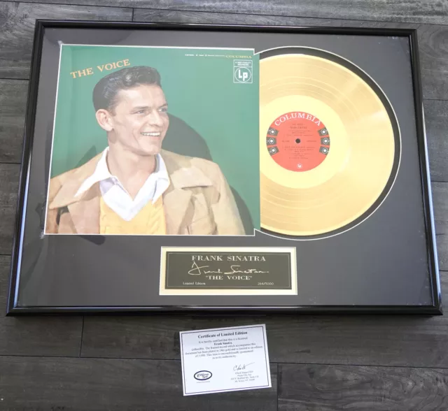Frank Sinatra The Voice Gold Record Official! #264