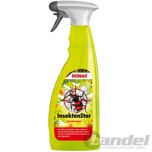 1x 750ml AX INSETTI SMALTO DETERGENTE AUTO VERNICE PLASTICA VETRO