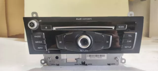 ♻️Audi A4 S4 B8 8K 2009 Unité principale radio CD DVD GPS 8R1035186F 2