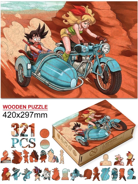 Cartoon Irregular Shape Wooden Jigsaw Puzzles Kids Adults Charming Family Game