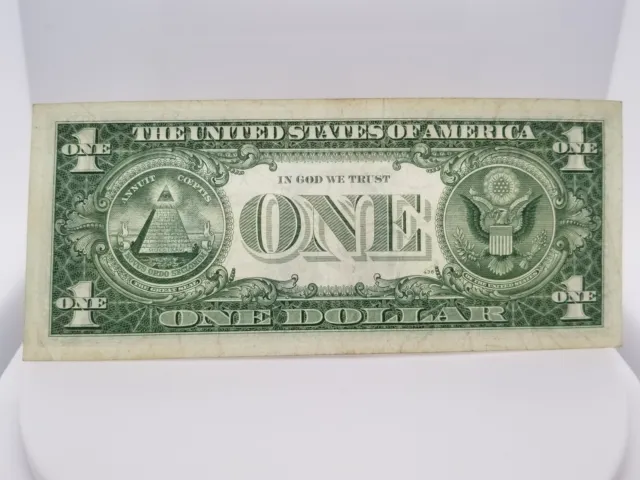 Series 1957B One Dollar Silver Certificate Blue Seal/Circulated X03 2