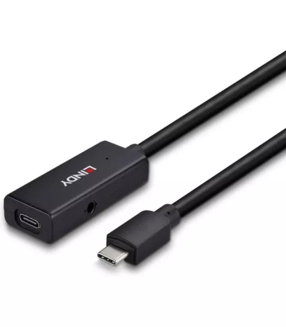 LINDY 5m USB 3.2 Gen 1 C/C Active Extension