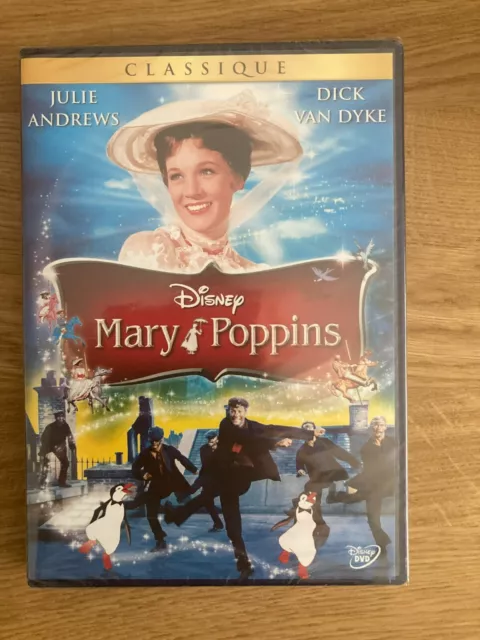 Dvd Disney Mary Poppins NEUF sous blister avec Bonus