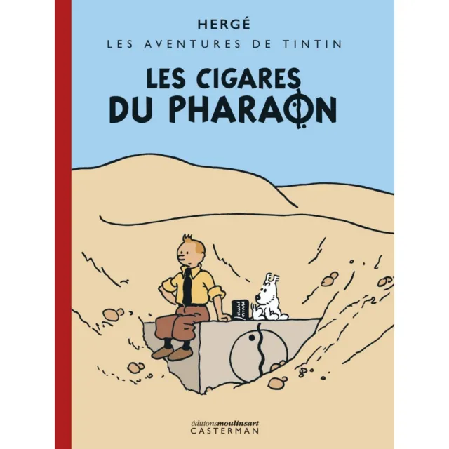 Album The Adventures of Tintin T4 - Les Cigares du Pharaon EO color FR (2022)