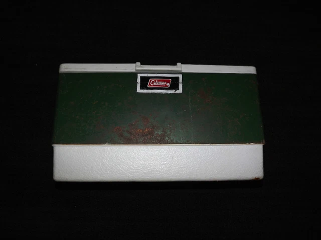 Vintage  1976 Green Coleman Picnic Cooler