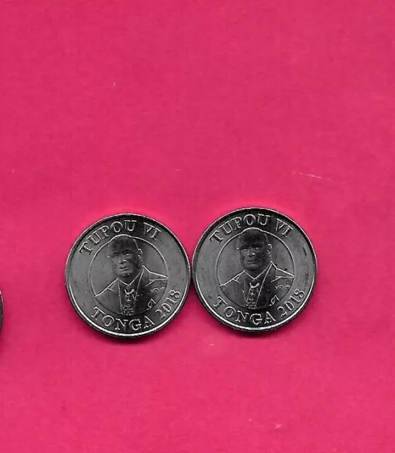 Tonga Km226 2015 5 Saniti Uncirculated-Unc Mint Modern Recent Flower Coin
