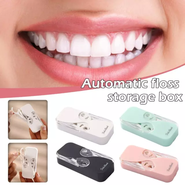 Zahnseidenhalter Pop-Up-Zahnseidenbox Automatischer Zahnstocher-Flossers- ∑ 2