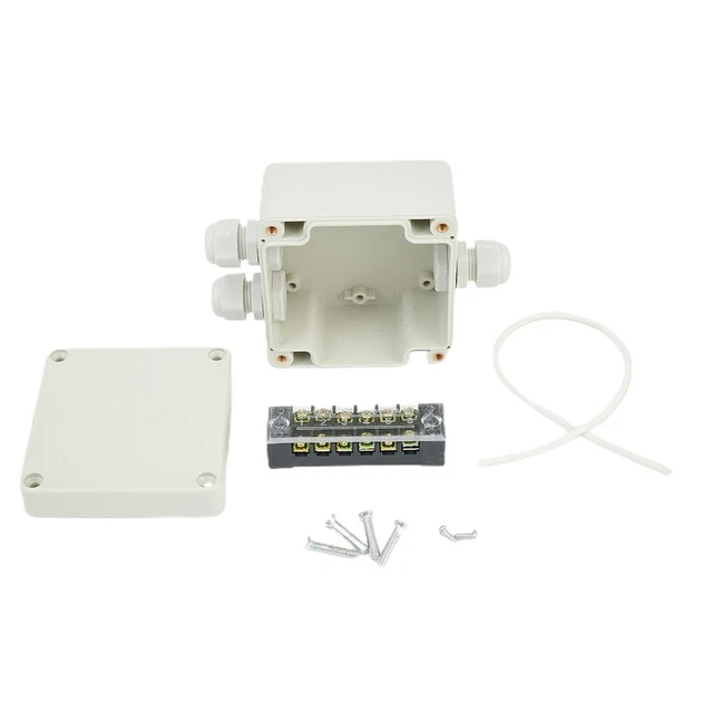 Alloggiamento in plastica scatola di distribuzione impermeabile IP66 morsettiera elettrica