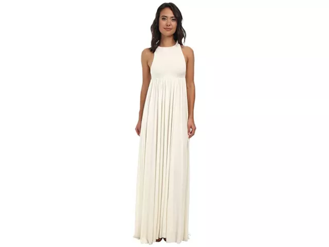 Rachel Pally White Anya Maxi Tank Dress Women's Size Small L34904 3