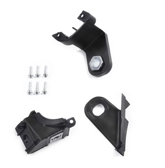 Aramox Support Phare Moto Universel 2 Pièces – Fixation Fourche 35-43 Mm, Ajustable Et Robuste En Aluminium Noir