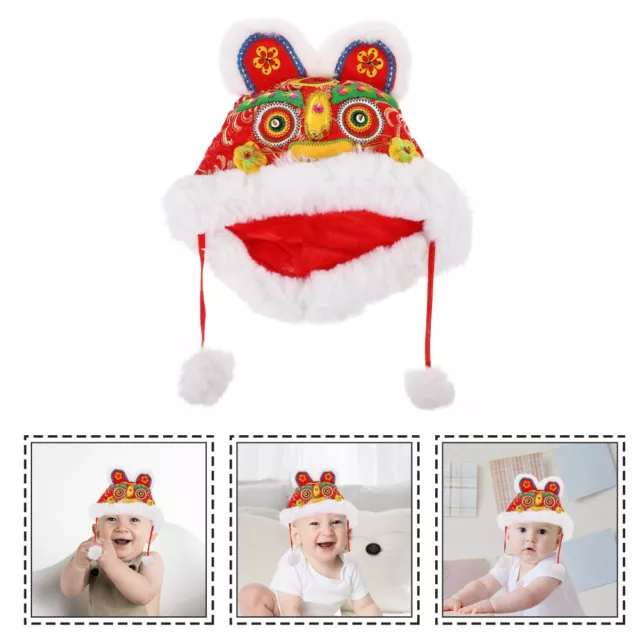 KIDS BIRTHDAY PARTY Hat Baby Chinese New Year Photo Props Tiger ...