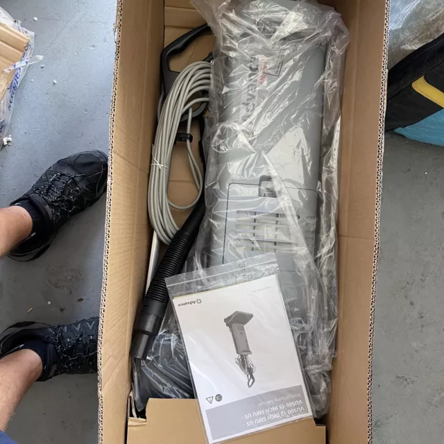 Nilfisk Advance VU500 Gray Corded 15” Upright Commercial Vacuum Cleaner