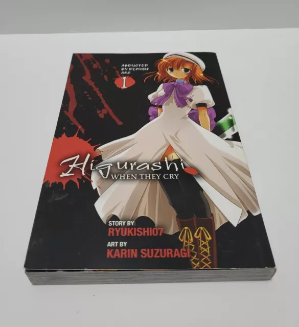 Higurashi When They Cry Abducted By Demons Arc Vol 1 English Manga Book Series