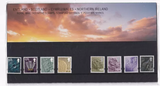 Great Britain. Presentation Pack 91. 2011 England.scotland.wales.north'n Ireland