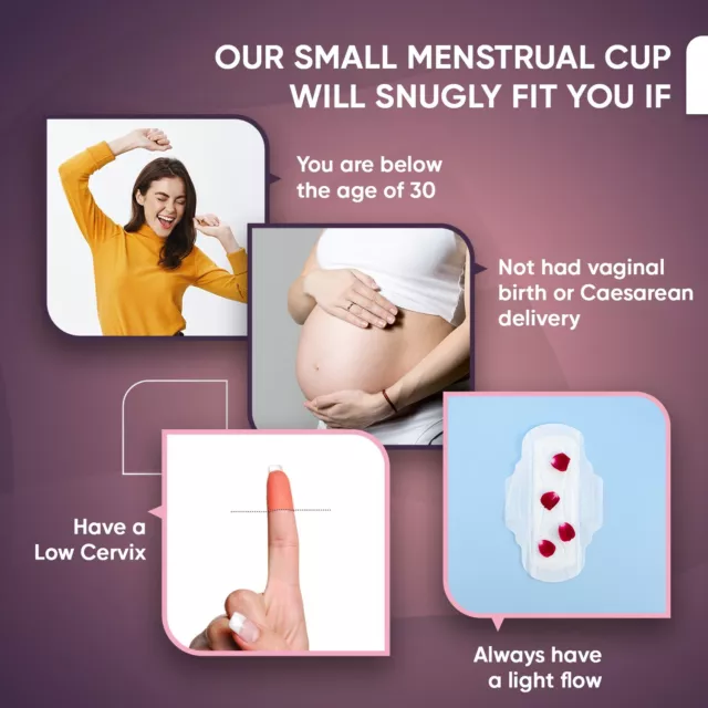 Menstrual 30 ml Medical Period Reusable Cup | Alternative to Pads & Tampons 3