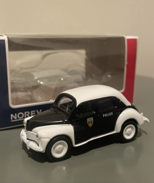 Miniature NOREV 1/43 - 4 CV Baby Grise, Plastique, Boîte D'origine (1965)
