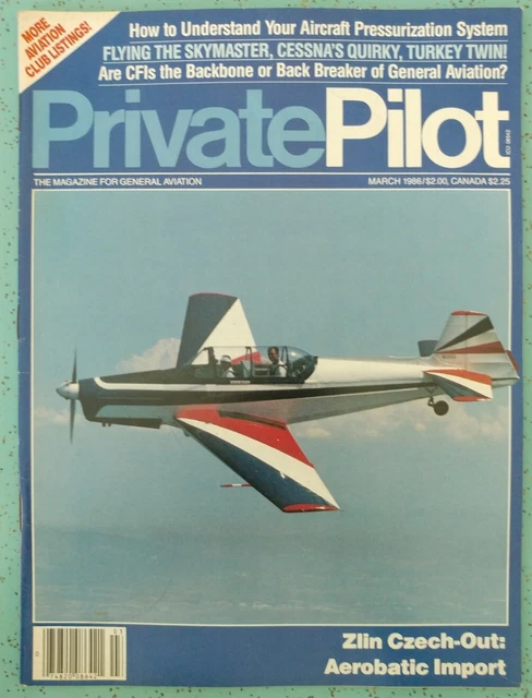 VINTAGE PRIVATE PILOT March 1986 Volume 21 Number 3 17 37 PicClick UK vintage-private-pilot-march-1986-volume-21-number-3-17-37-picclick-uk